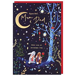 Woodland Wonders ‘Mum & Dad’ Large Christmas Card