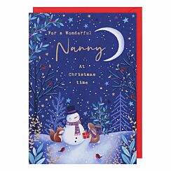 Woodland Wonders ‘Nanny’ Christmas Card