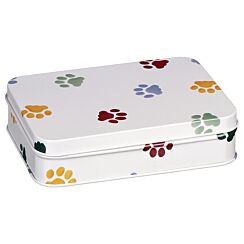 Polka Paws Small Rectangular Tin