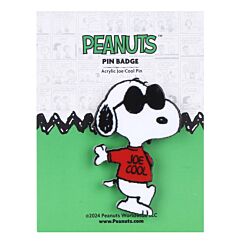 Peanuts ‘Joe Cool’ Snoopy Acrylic Brooch