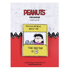 Peanuts ‘Psychiatric Help’ Acrylic Brooch