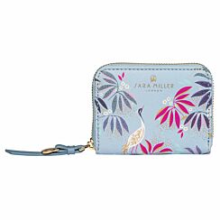 Crane Garden Small Zip Purse