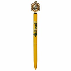 Hufflepuff Metal Pen with Topper