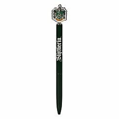 Slytherin Metal Pen with Topper