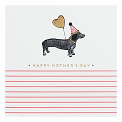 ‘Sausage Dog’ Mother’s Day Card