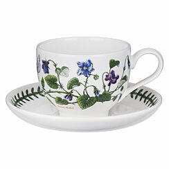 Sweet Violet Breakfast Cup and Saucer