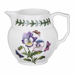 Pansy Half Pint Staffordshire Jug