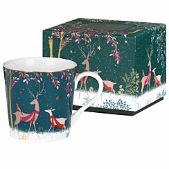 Woodland Tales Deer & Robin Boxed Mug