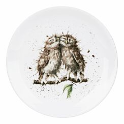 8 Inch Coupe Plate - Owl