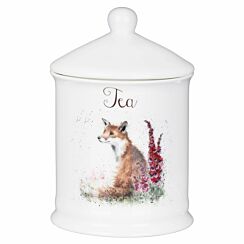 Fox Tea Canister