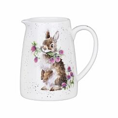 ‘Head Clover Heels’ Rabbit 8cm Posy Jug