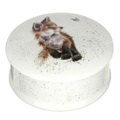 Fox 'Born To Be Wild' Lidded Ceramic Box