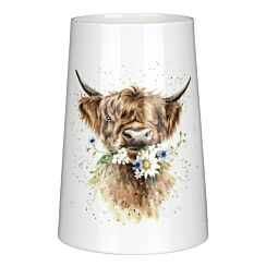 Cow 'Daisy Coo' 20cm Vase