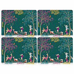 Woodland Tales Set Of Four Placemats