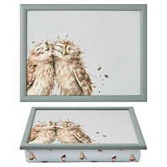 'Birds Of A Feather' Owl Lap Tray