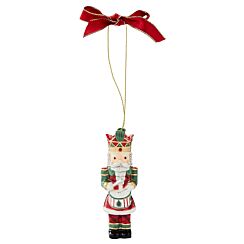 Christmas Tree ‘Tartan Nutcracker’ Hanging Tree Ornament