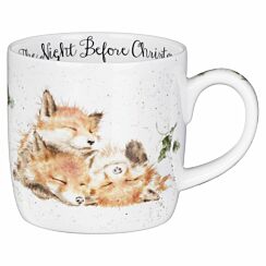 'The Night Before Christmas' Fox Fine Bone China Christmas Mug