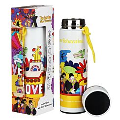 Yellow Submarine Hot & Cold Digital Thermometer Bottle