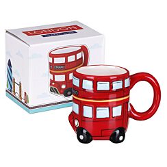 London Icons Red Routemaster Bus Shaped Mug