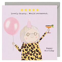 Five Star Granny Birthday Card