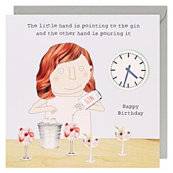 Little Hand Birthday Card