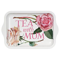 Roses & Pink Toast Small Tray