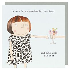 True Friend Greetings Card