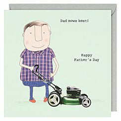 ‘Mows Best’ Father’s Day Card