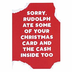 Pickled Prints ‘Rudolph Ate’ Christmas Card