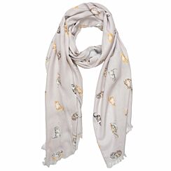 ‘Feline Friends’ Cat Everyday Scarf