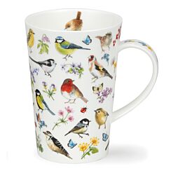 Bird Garden Shetland Shape Mug