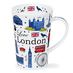 Love London Shetland Shape Mug