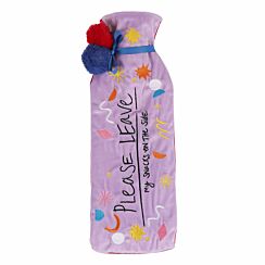 Small Talk ‘Please Leave Snacks’ Long Hot Water Bottle