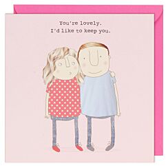 ‘You’re Lovely’ Valentine’s Day Card