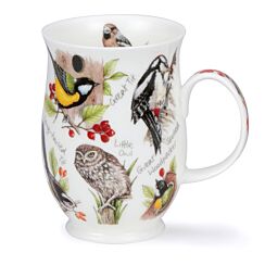 Birdlife Woodpecker Suffolk Shape Mug