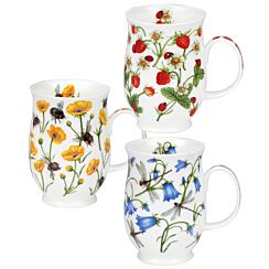 Dovedale Suffolk Set Of 3 Mugs