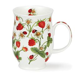 Dovedale Strawberry Suffolk Shape Mug