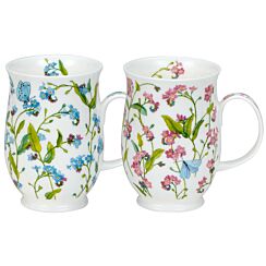 Forget-Me-Nots Suffolk Set Of 2 Mugs