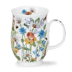 Hidden Garden Scabious Suffolk Shape Mug