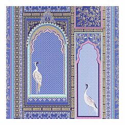 Herons & Arches Lilac Greetings Card