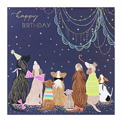 Party Dogs Birthday Card