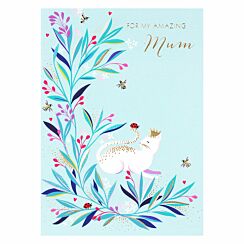 ‘Cat & Ladybug’ Mum Mother’s Day Card