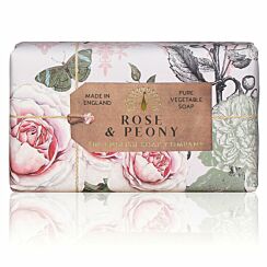 Anniversary Rose & Peony Luxury Vegetable Soap 190g