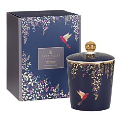 Chelsea Navy Amber, Orchid and Lotus Blossom 260g Candle