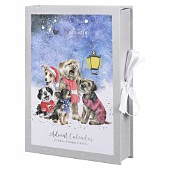 Carolling Dogs Fragranced Advent Calendar