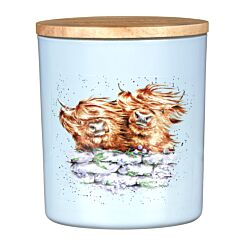 ‘Blown Away’ Highland Cow Meadow Candle