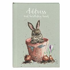 ‘The Flower Pot’ Rabbit Address & Birthday Book