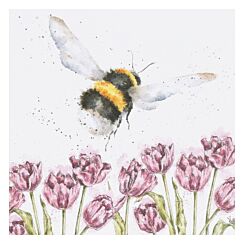 ‘Flight of the Bumblebee’ Bee Greetings Card