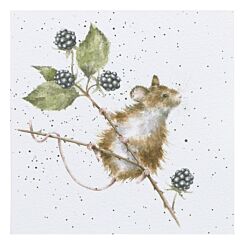 ‘Brambles’ Mouse Greetings Card