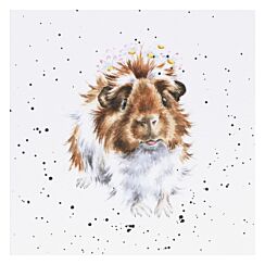 ‘Grinny Pig’ Guinea Pig Greetings Card